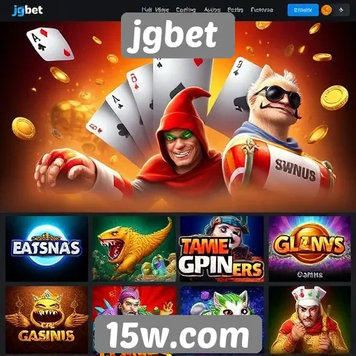 Diversidade de jogos disponíveis em jgbet